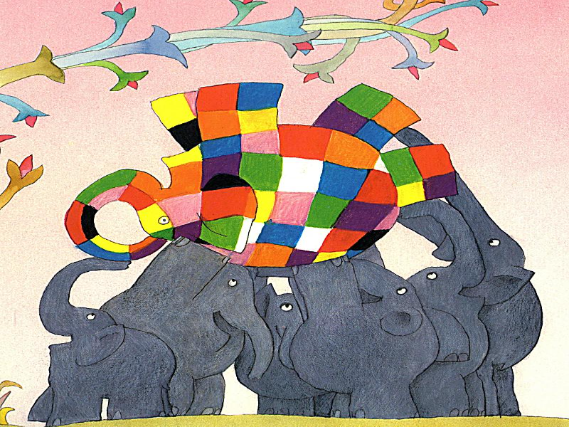 HAZ EL PUZZLE DE ELMER puzzle