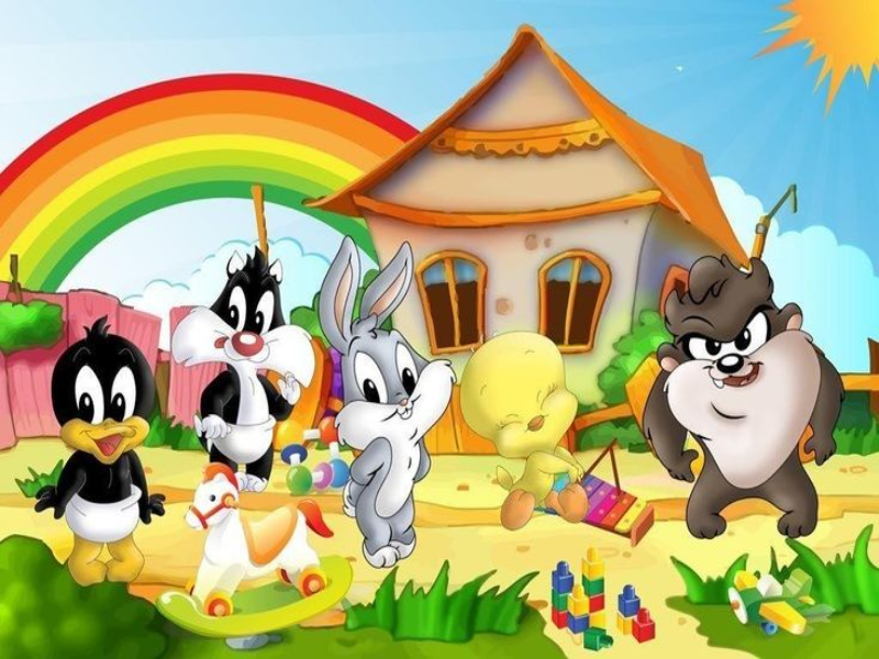 Jogo lonney tunes puzzle
